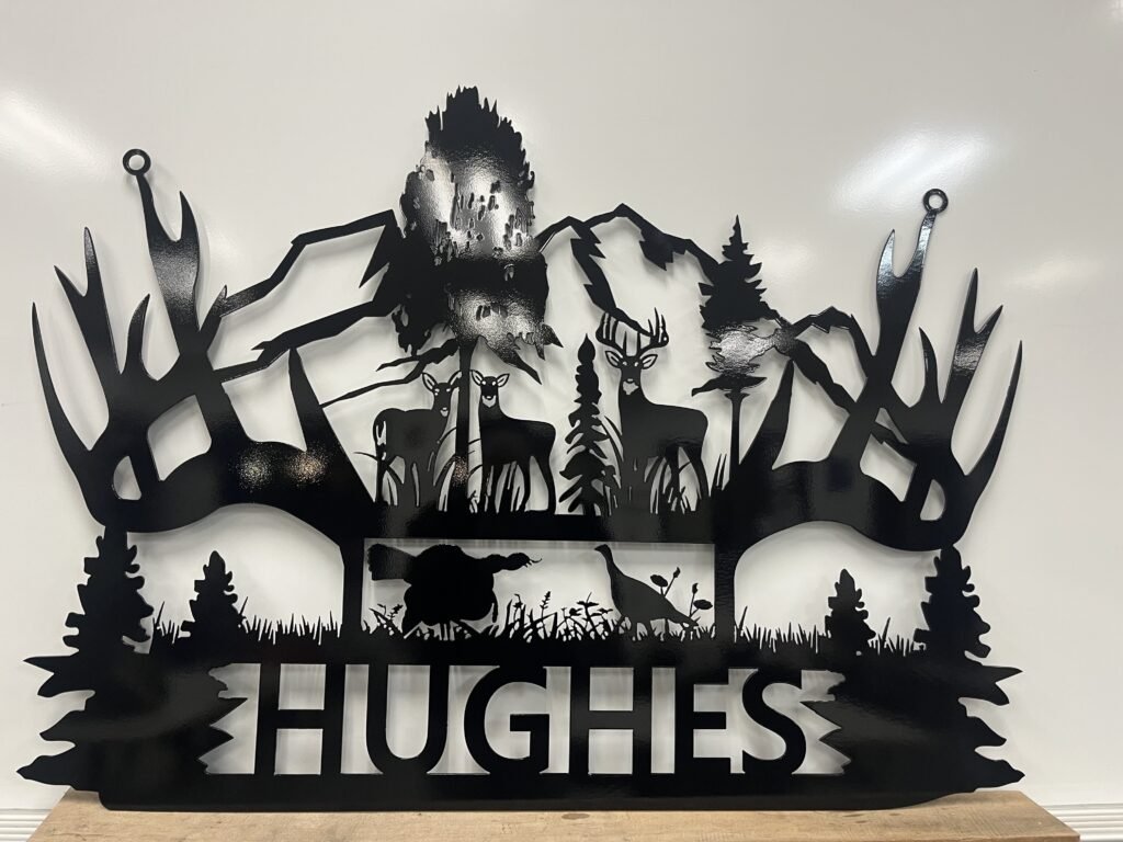 custom metal sign