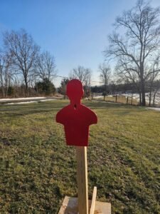 man sillouette 20x16