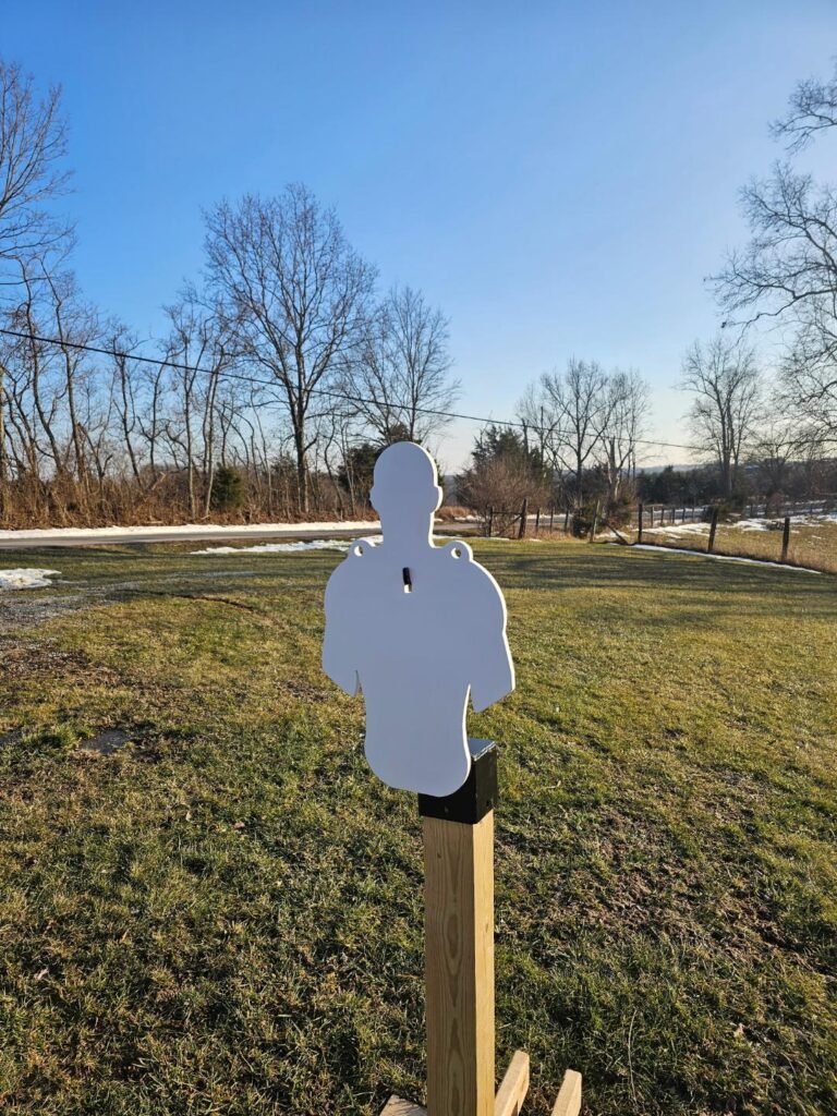 man sillouette 21.5x13