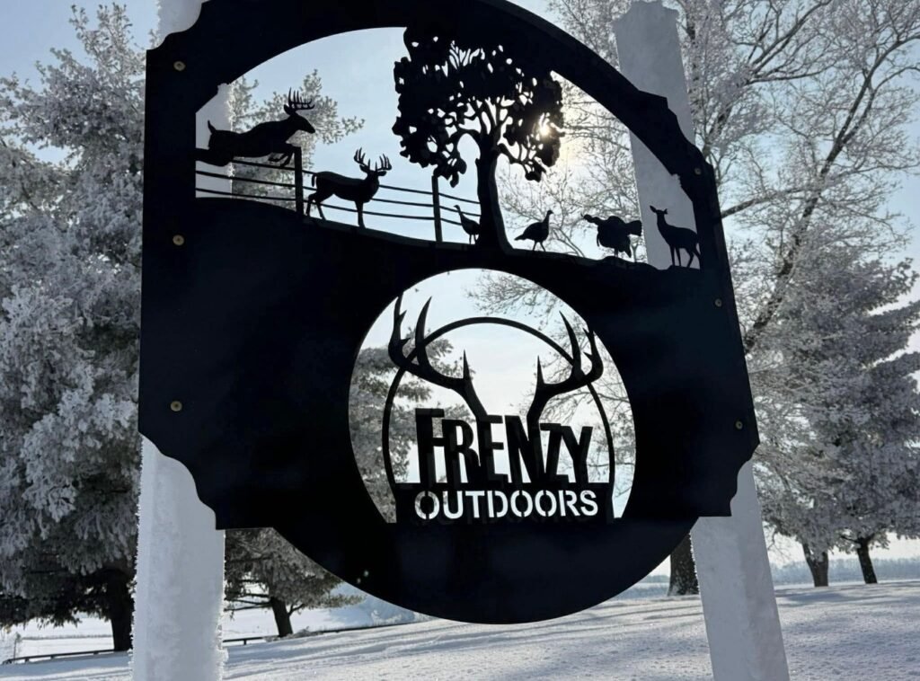 Frenzy Outdoors Sign