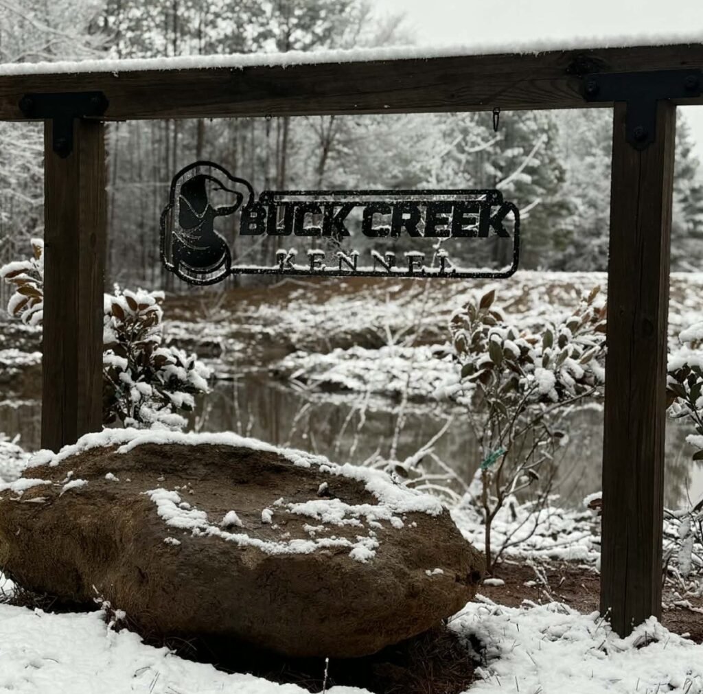 Buck Creek Custom Sign