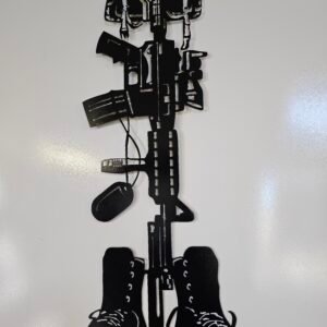 military battle wall art