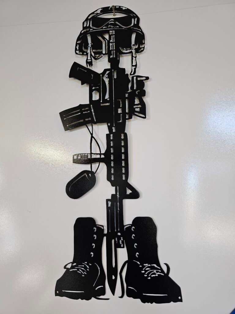 military battle wall art