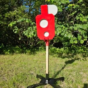 3 swinger reactive ar500 steel shooting target