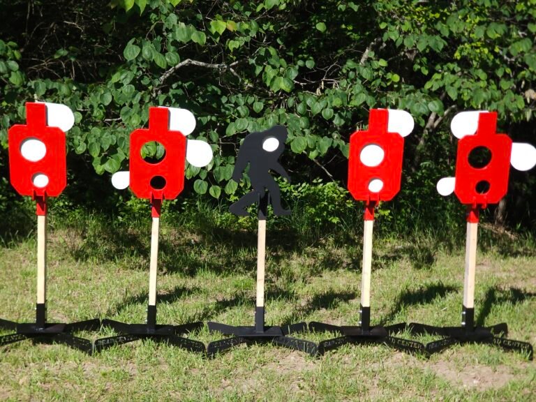 3 swinger reactive ar500 steel shooting target