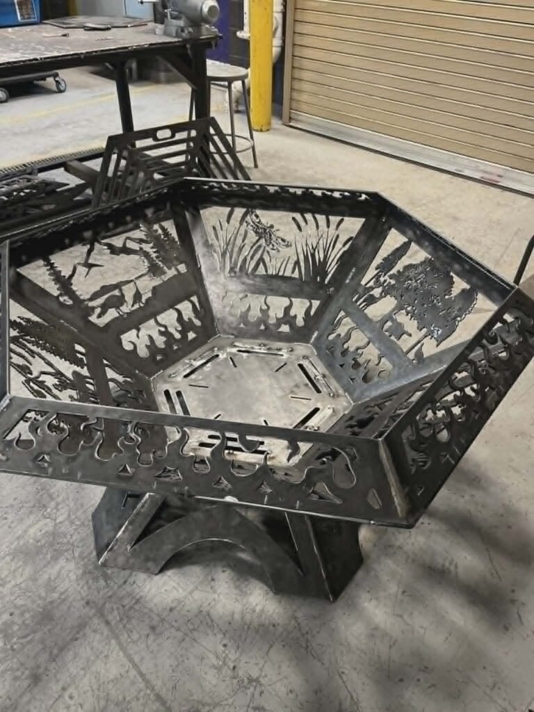 custom metal firepit