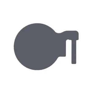 Replacement Dueling Tree Paddle - 3/8" AR500 Steel