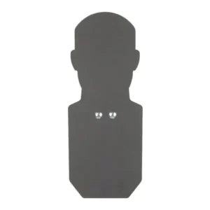 Human Silhouette Handgun Target – Reflex Head Assembly