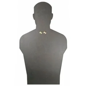 Human Torso 18 × 28 Inch Rifle Target – 2×4 Mount